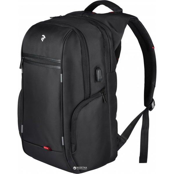 ლეპტოპის ჩანთა Laptop Backpack 2E 16'' Black 2E-BPN9004BK