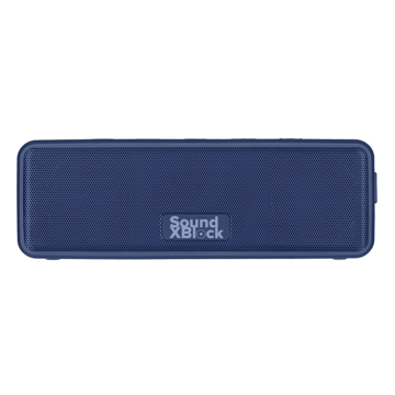 პორტატული დინამიკი  2E SOUNDXBLOCK TWS MP3 WIRELESS WATERPROOF Blue 2E-BSSXBWBL