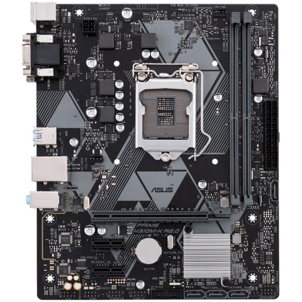 დედა დაფა Asus Prime H310M-K R2.0 motherboard s1151, Intel H310, PCI-Ex16