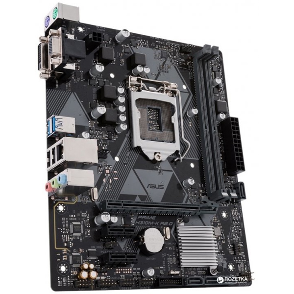 დედა დაფა Asus Prime H310M-K R2.0 motherboard s1151, Intel H310, PCI-Ex16