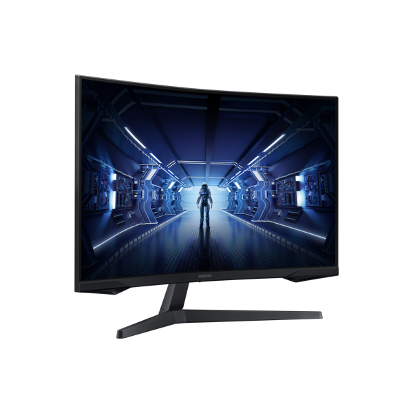 მონიტორი Samsung C32G54TQWI 32" Odyssey G5 Curved Gaming Monitor, 144 Hz HDMI, DisplayPort Black