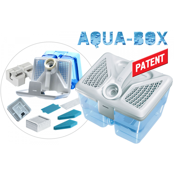 მტვერსასრუტი Thomas Sky XT Aqua-Box With Bag, 1600 W Blue/Gray