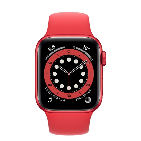 სმარტ საათი Apple Watch Series 6 GPS 40mm PRODUCT(RED) Aluminium Case with Red Sport Band