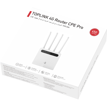 4G როუტერი Toplink HW 593 CPE LTE router 4G with 4 antenna