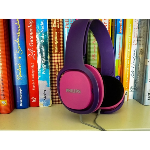 ყურსასმენი Philips SHK2000PK / 00 Children's headphones Pink