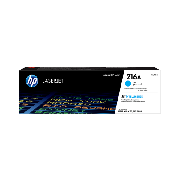 HP 216A W2411A Cyan Original LaserJet Toner Cartridge