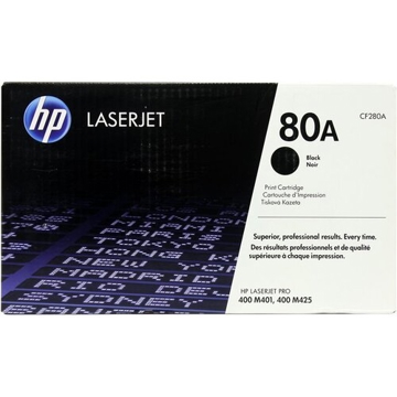 კარტრიჯი HP 80A Black Original LaserJet Toner Cartridge CF280A