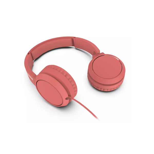 ყურსასმენი Philips TAH4105RD/00 On-ear headphones Pink