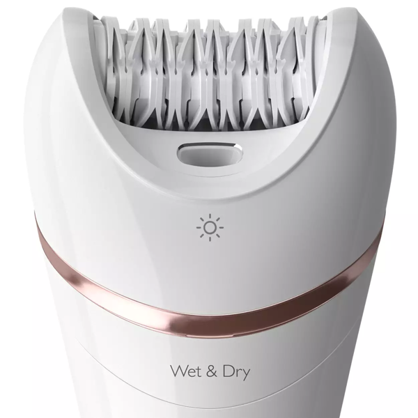 ეპილატორი Philips BRE740/10 Epilator Wet-Dry, 5.4W White