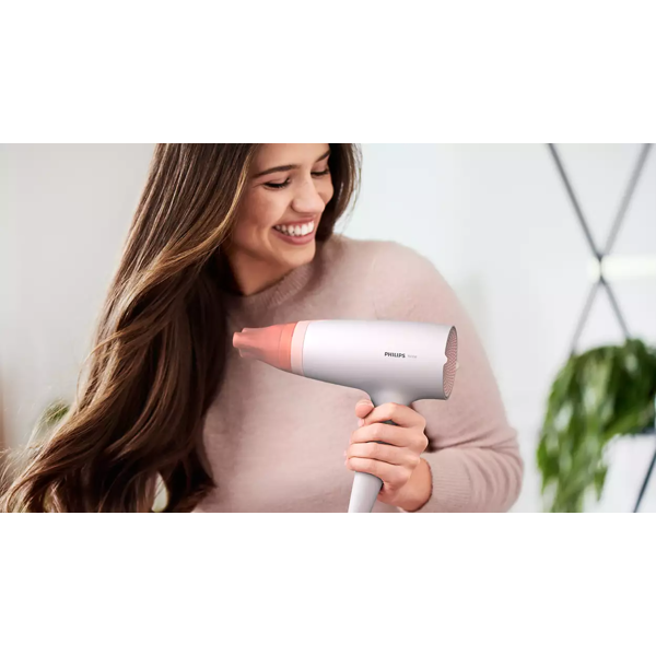 ფენი Philips BHD300/10 Hair Dryer 1600 W White/Pink