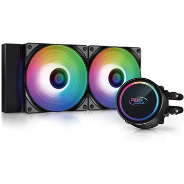 ქულერი Deepcool GAMMAXX L240 A-RGB, RGB Universal CPU Cooler 4-pin PWM, RGB LED