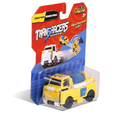 TransRacers EU463875-02 Cement Mixer & Trencher Vehicle