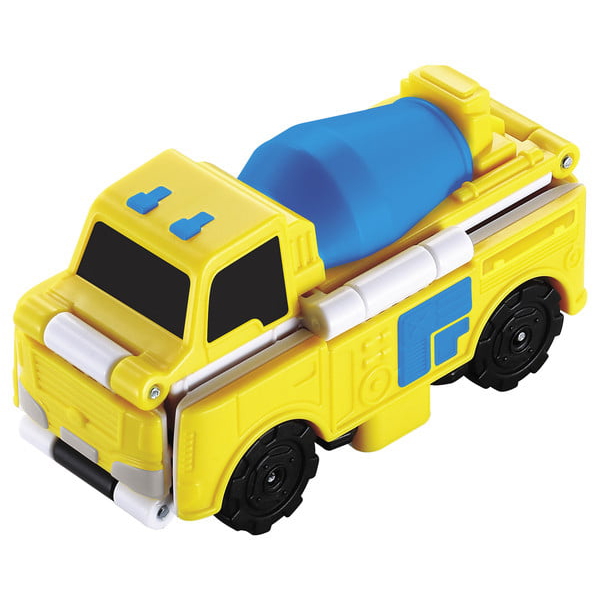 TransRacers EU463875-02 Cement Mixer & Trencher Vehicle