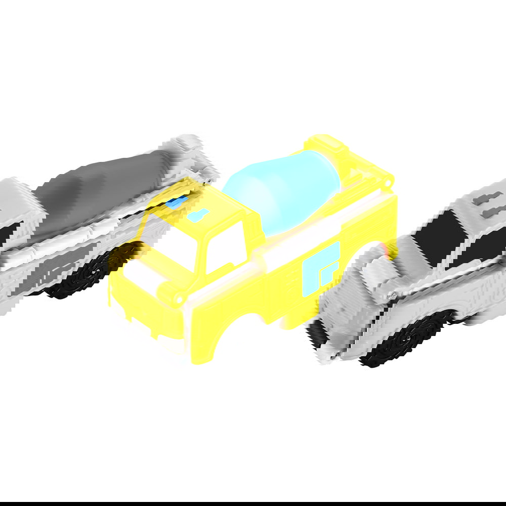 TransRacers EU463875-02 Cement Mixer & Trencher Vehicle