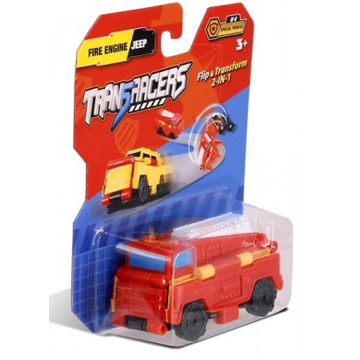 TransRacers EU463875-05 Fire Engine & Jeep