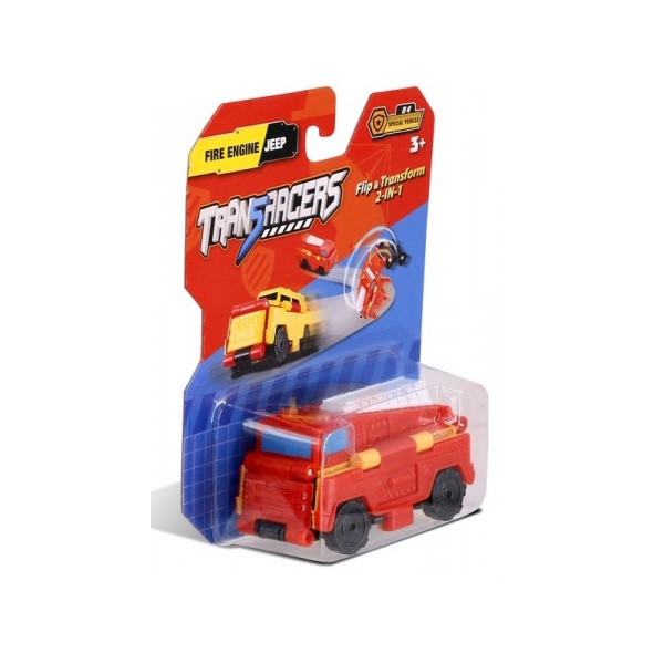 TransRacers EU463875-05 Fire Engine & Jeep