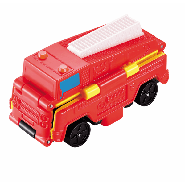 TransRacers EU463875-05 Fire Engine & Jeep