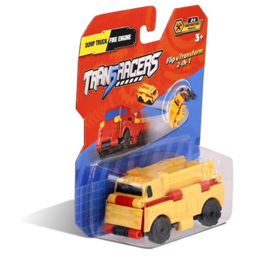 TransRacers EU463875-07 Dump Truck & Fire Engine