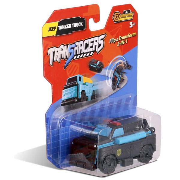 TransRacers EU463875-08 Jeep & Tanker Truck