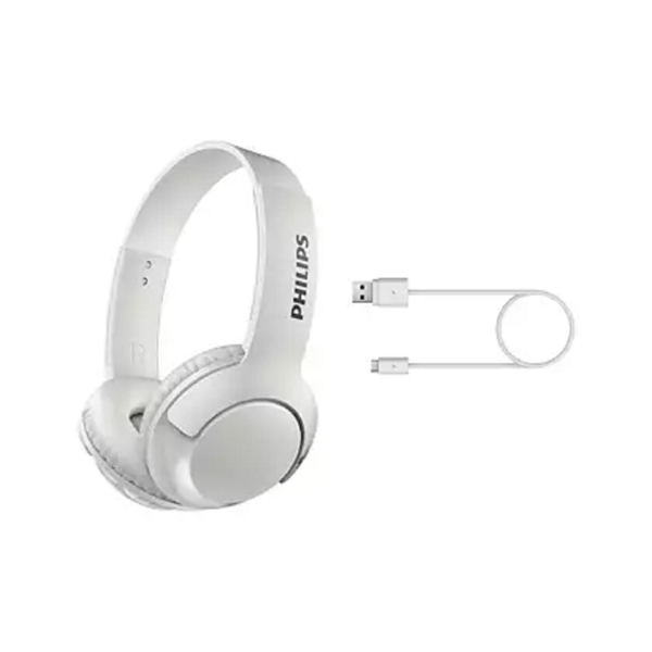 ყურსასმენი Philips Wireless On Ear Headphone with mic SHB3075WT/00