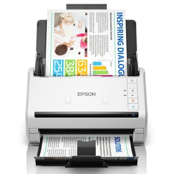 სკანერი Epson DS-770 WorkForce Color Document Scanner, 1200 DPI, A4, RGB LED B11B248401 White