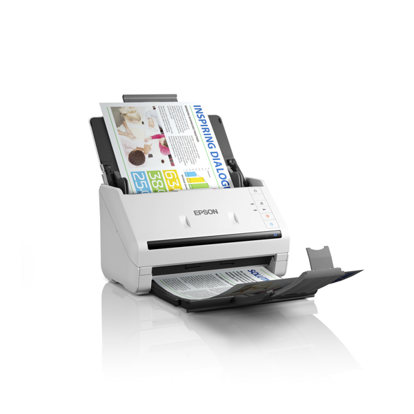 სკანერი Epson DS-770 WorkForce Color Document Scanner, 1200 DPI, A4, RGB LED B11B248401 White