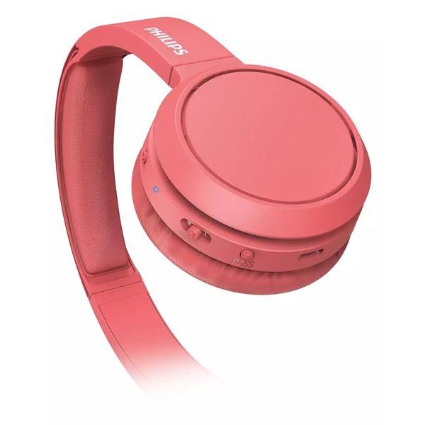 ყურსასმენი Philips Wireless On Ear Headphone with mic TAH4205RD/00