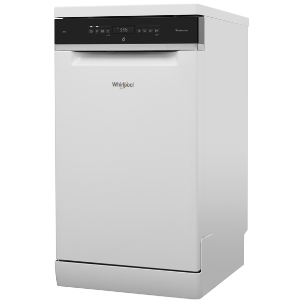 ჭურჭლის სარეცხი მანქანა Whirlpool WSFO 3O23 PF Free-Standing, A++ Inverter White