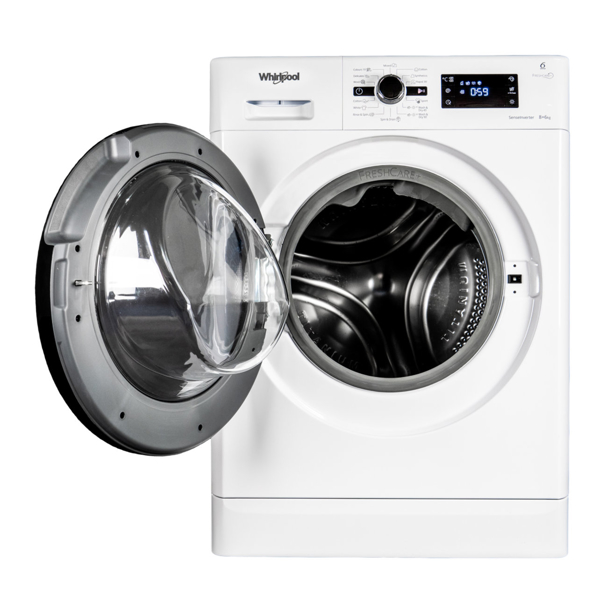 სარეხცი მანქანა Whirlpool FWDG86148B EU Wash and Drying 8 kg A White