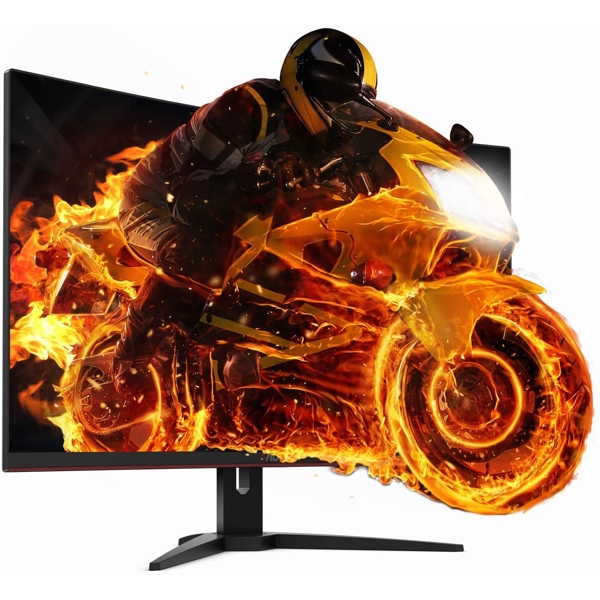 მონიტორი AOC CQ32G1/01 31.5" LCD QHD VA 144Hz 4ms HDMI DisplayPort Black