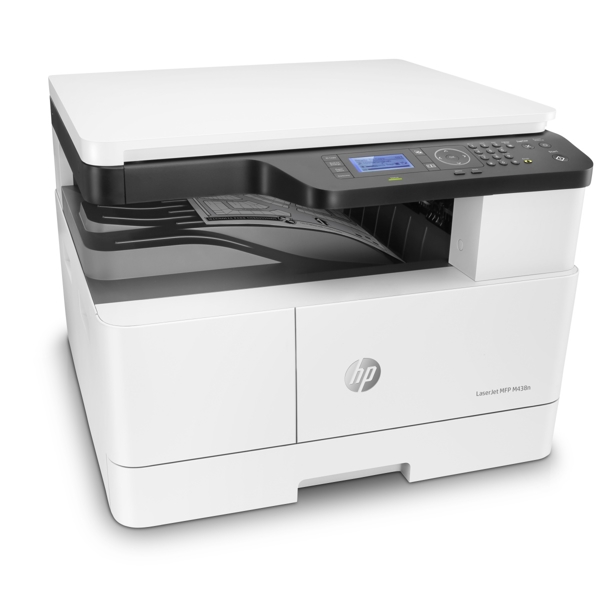 HP 8AF43A LaserJet MFP M438n Mono Laser Printer White A3