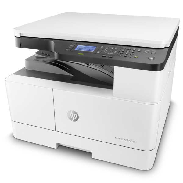 HP 8AF43A LaserJet MFP M438n Mono Laser Printer White A3