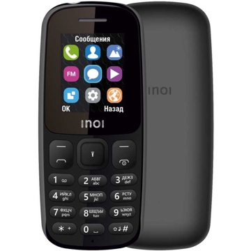 მობილური ტელეფონი INOI 100 1.8” Dual Sim Black