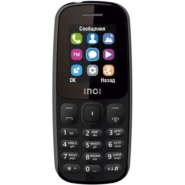 მობილური ტელეფონი INOI 100 1.8” Dual Sim Black