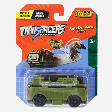 TransRacers EU463875-16 Missile Carrier & Army Vehicle