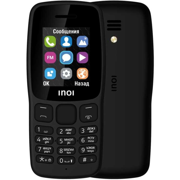 მობილური ტელეფონი INOI 101 1.8” Dual Sim Black