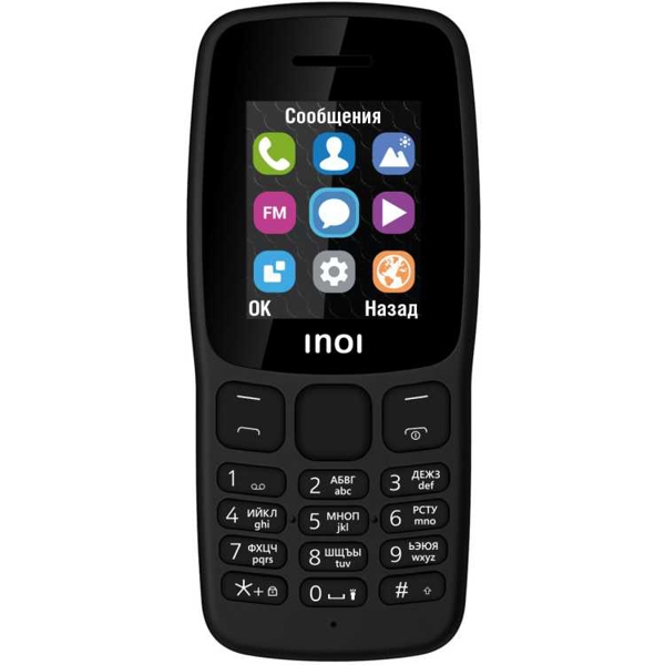 მობილური ტელეფონი INOI 101 1.8” Dual Sim Black