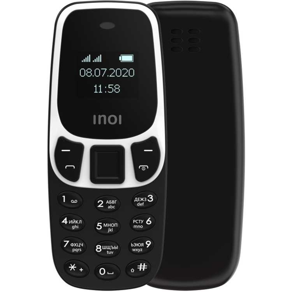 მობილური ტელეფონი INOI 102 0.66” Dual Sim Black