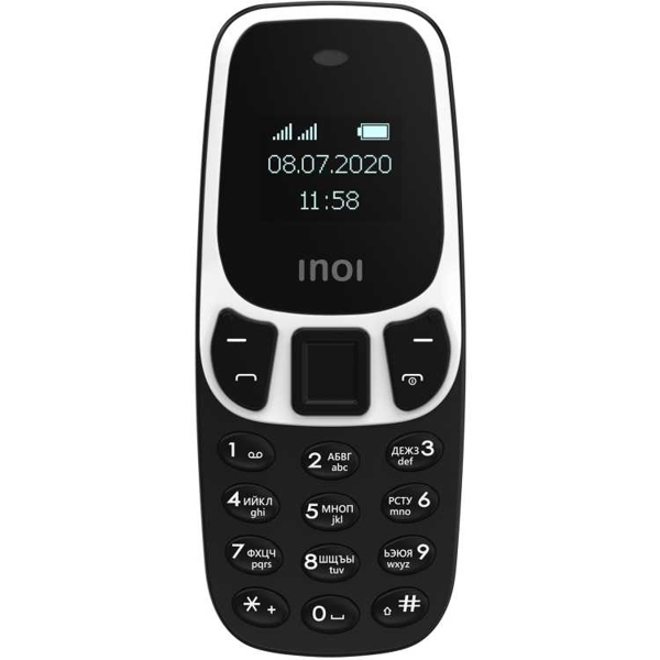 მობილური ტელეფონი INOI 102 0.66” Dual Sim Black