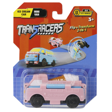 TransRacers EU463875-18 Ice Cream Car & Mini Van