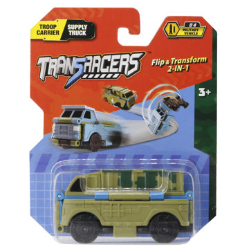 TransRacers EU463875-27 Troop Carrier & Supply Truck