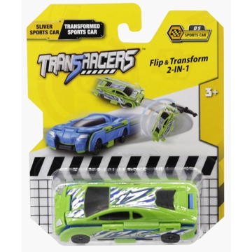 TransRacers EU463875B-05 2-in-1 Flip Vehicle - Sports Transformed Car