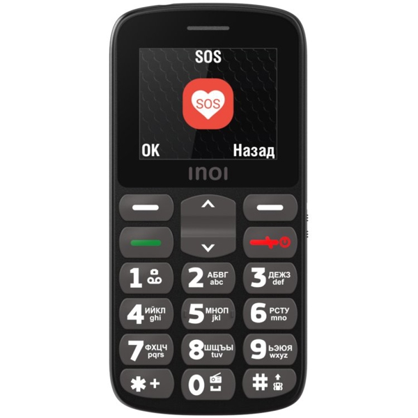 მობილური ტელეფონი INOI 107B 2” Dual Sim Black