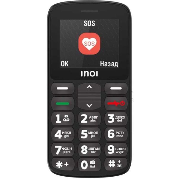 მობილური ტელეფონი INOI 107B 2” Dual Sim Black