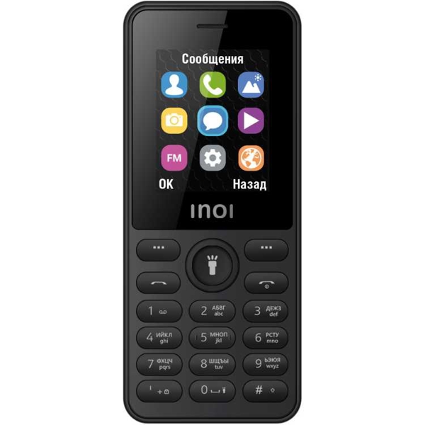 მობილური ტელეფონი INOI 109 1.8” Dual Sim Black