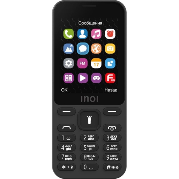 მობილური ტელეფონი INOI 241 2.4” Dual Sim Black