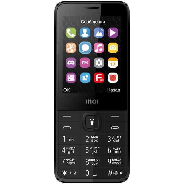 მობილური ტელეფონი INOI 287Z 2.8 ” Dual Sim Black