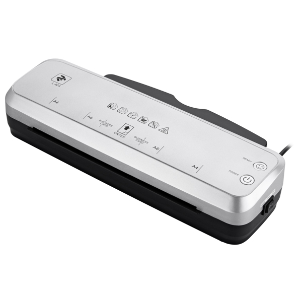 ლამინირების აპარატი 2E L-403 Thermal laminator А4 Silver, Black