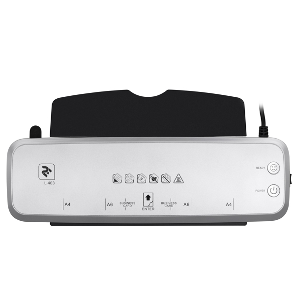 ლამინირების აპარატი 2E L-403 Thermal laminator А4 Silver, Black