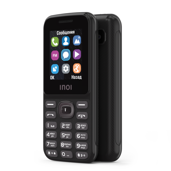 მობილური ტელეფონი INOI 105 1.8” 2 SIM Black